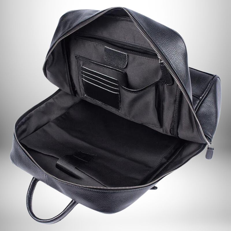 Sac à dos cuir homme noir - Sophistication et praticité - Cornershop® | Sacs à Dos pour Homme